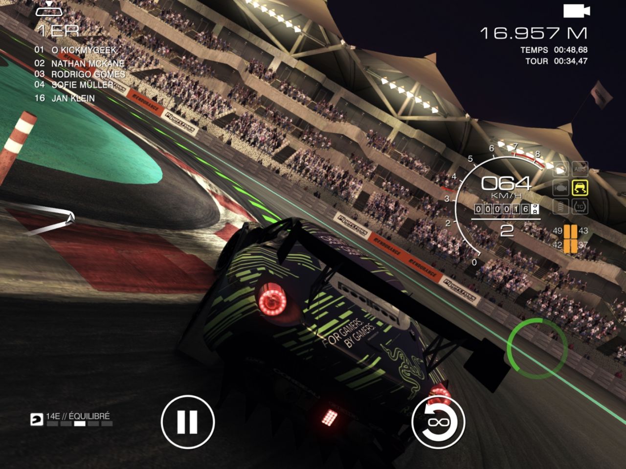 GRID Autosport (copie d'écran 21 sur Android)