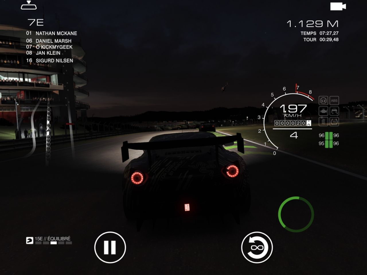 GRID Autosport (copie d'écran 22 sur Android)