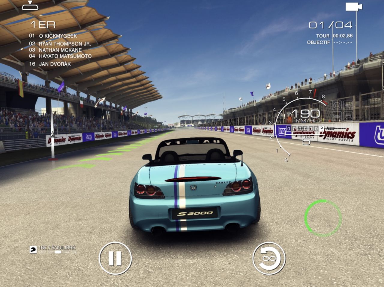 GRID Autosport (copie d'écran 26 sur Android)