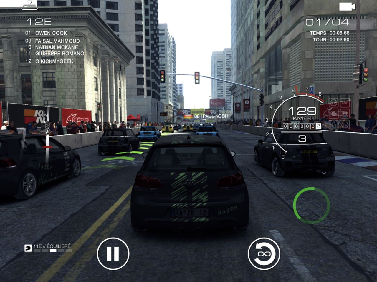 GRID Autosport (copie d'écran 28 sur Android)
