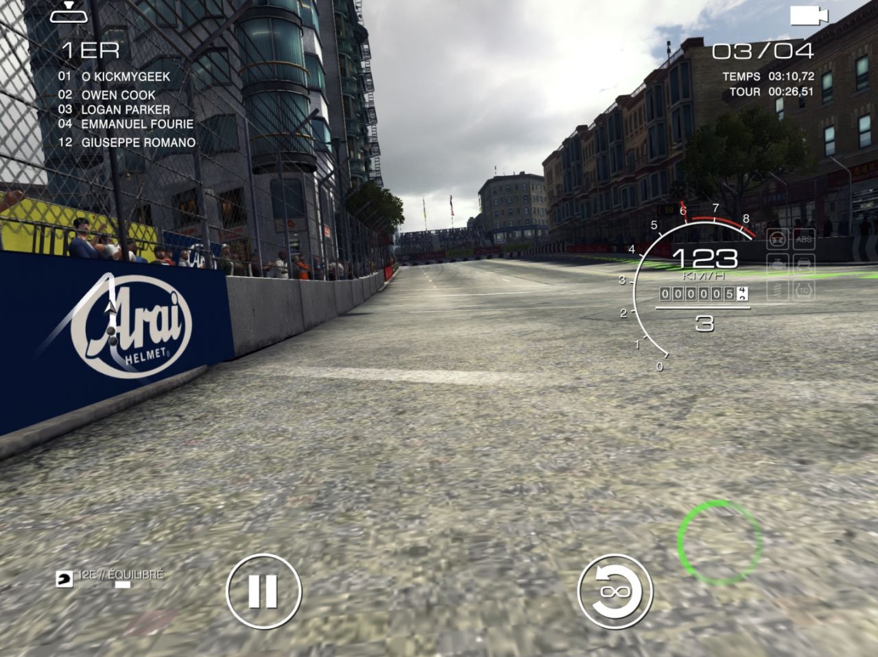 GRID Autosport (copie d'écran 30 sur Android)