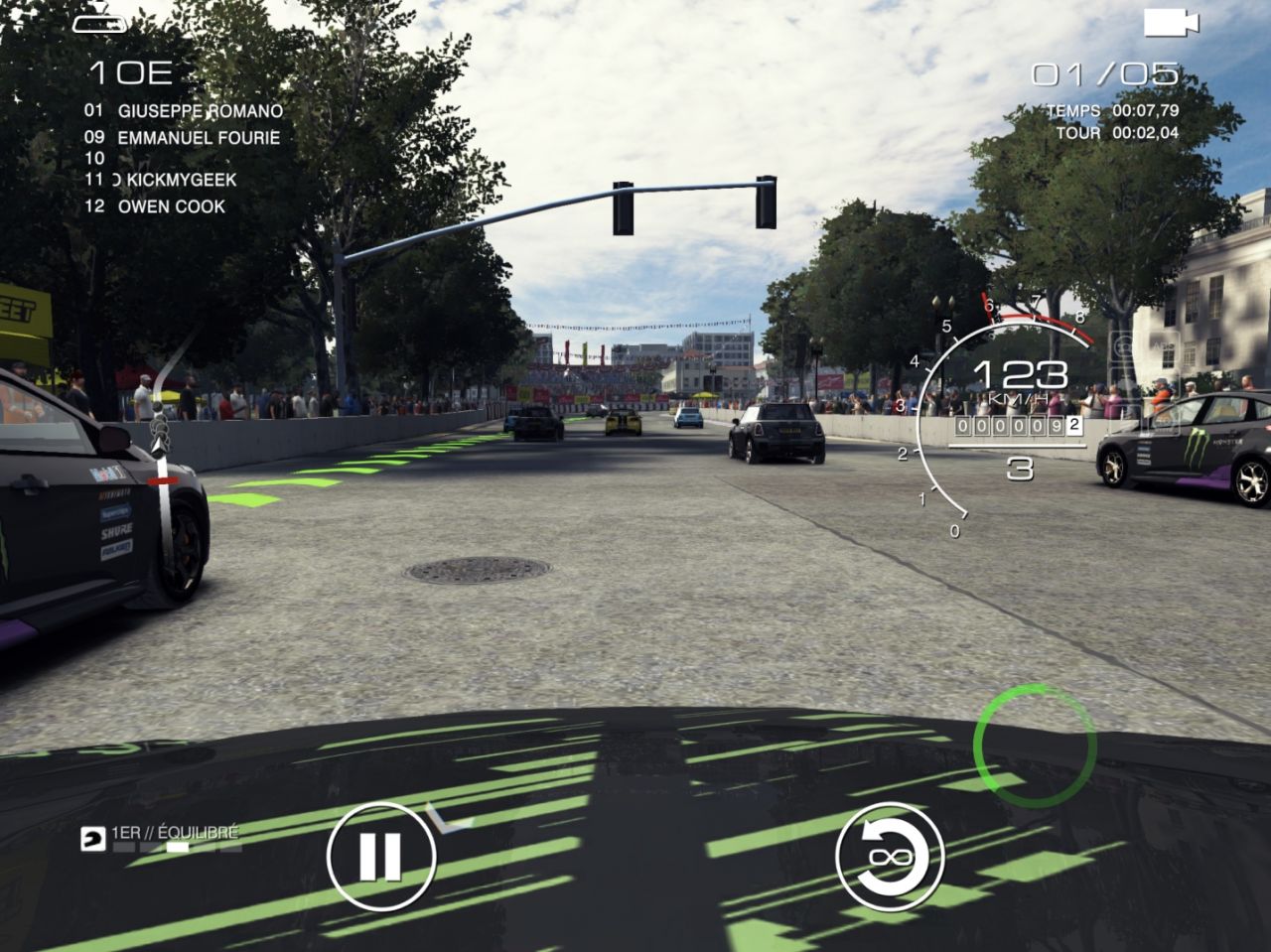 GRID Autosport (copie d'écran 31 sur Android)