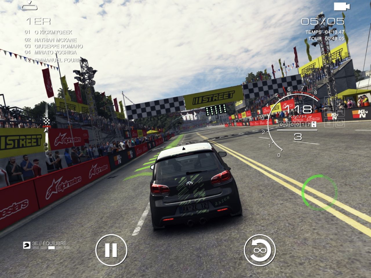 GRID Autosport (copie d'écran 32 sur Android)