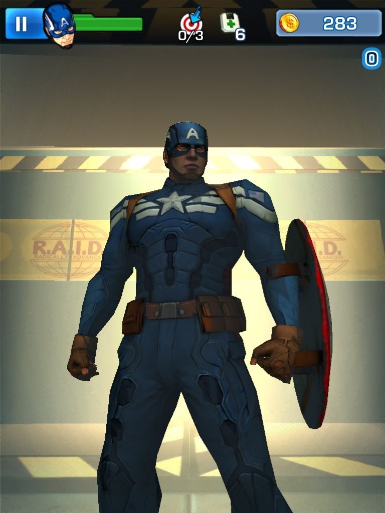 Captain America prêt à en découdre !
