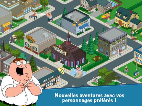 Family Guy : A la recherche des trucs perdus sur iPhone, iPad et Android par TyniCo