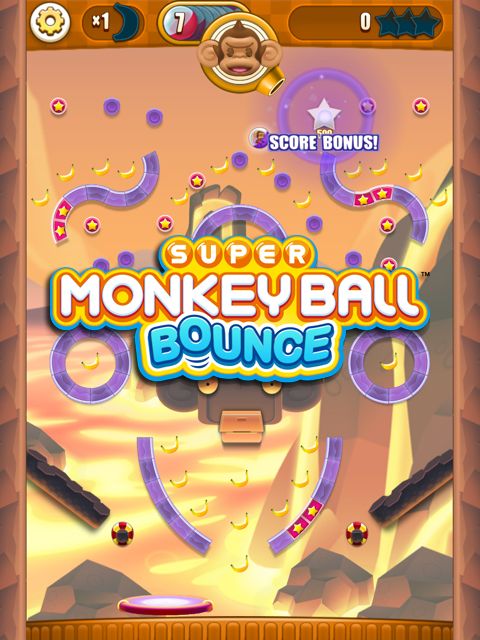 Super Monkey Ball Bounce de SEGA sur iPhone, iPad et Android