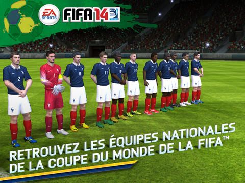 FIFA 14 d'EA SPORTS sur Android et iOS à la Coupe du Monde du Brésil