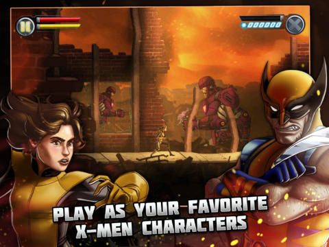 Uncanny X-Men: Days of Future Past sur iPhone et iPad