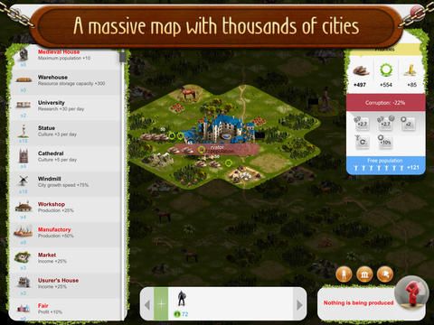 Fate of Nations sur iPad