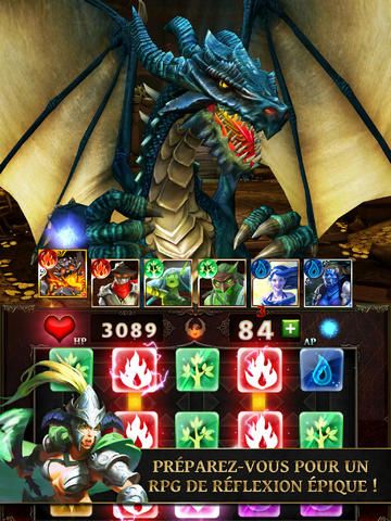 Dungeon Gems de Gameloft sur iOS et Android