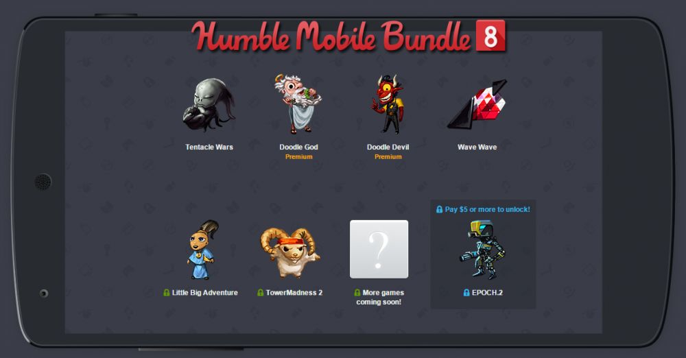 Humble Bundle Mobile 8 sur Android